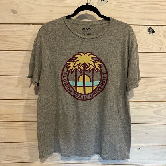 uscape Tops - Florida State University Gray Short Sleeve Tee